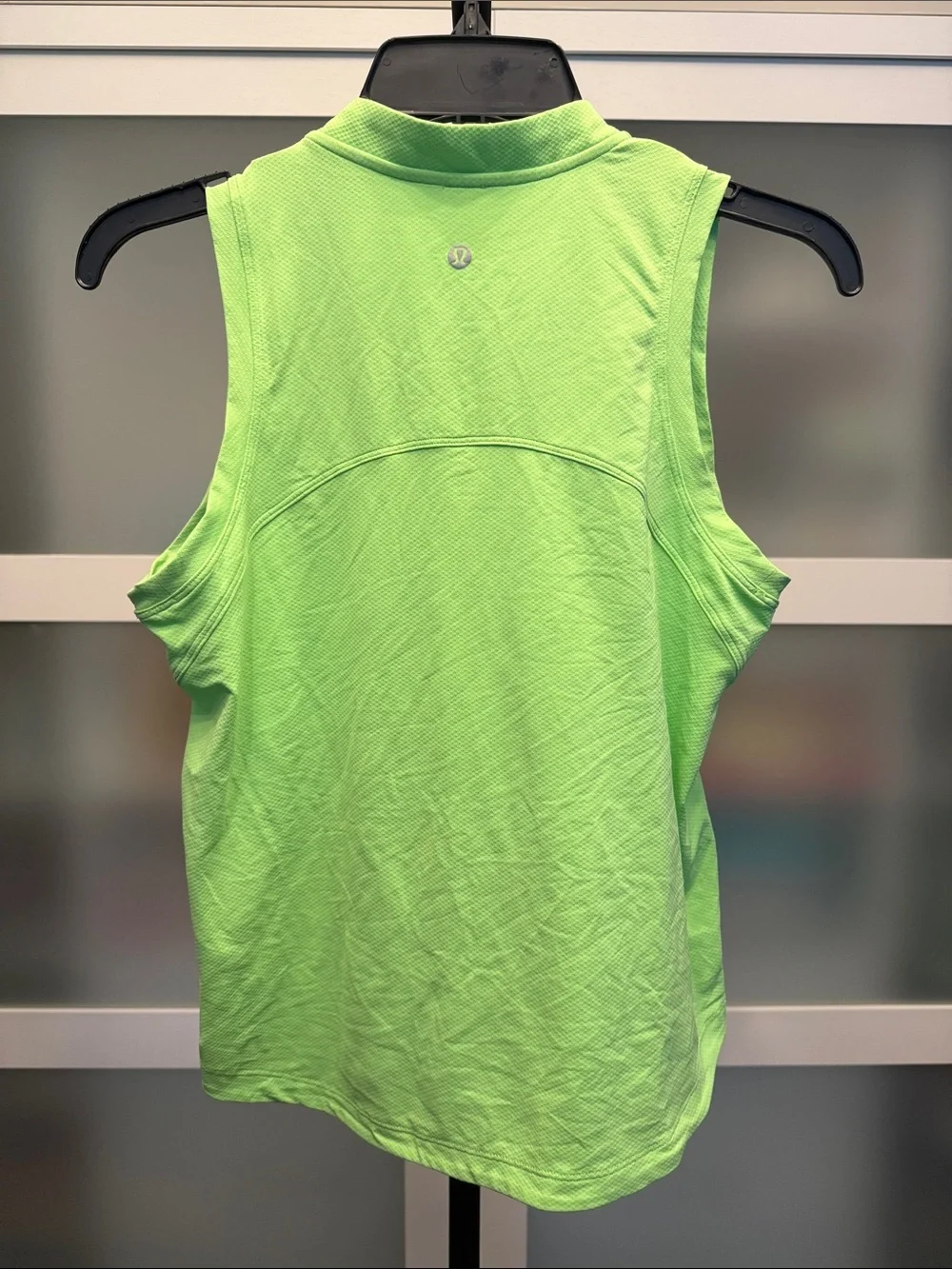 Lululemon Front Zip Mock-Neck Tennis Tank Top